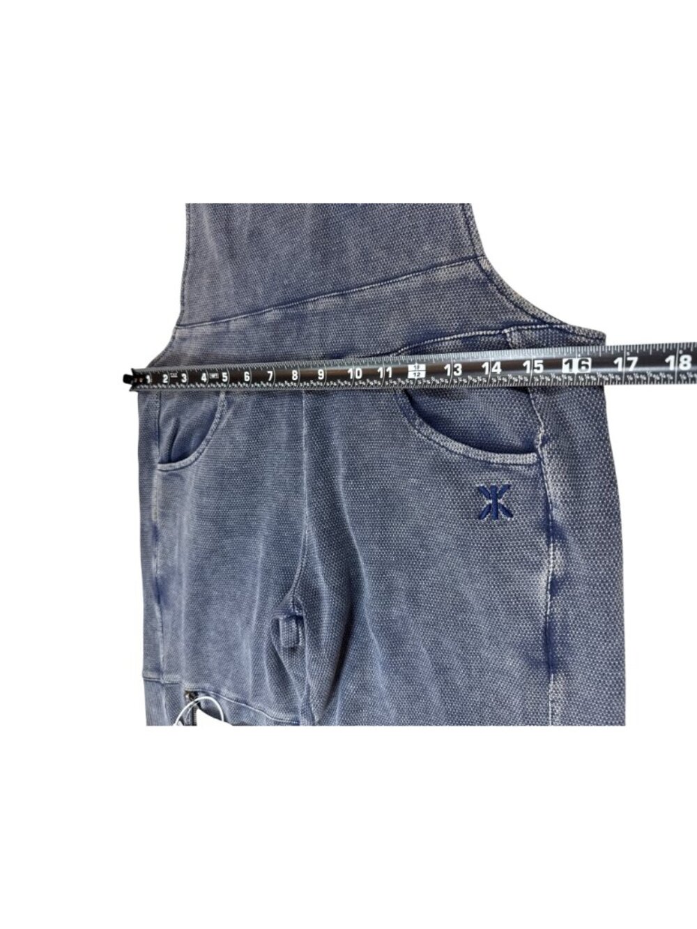 NWT OnePiece Legacy Womens Overalls Indigo Blue Size S Cotton/Polyester (G828) - Picture 6 of 14